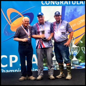 USA Sporting Clays Team Earning Medals at World English